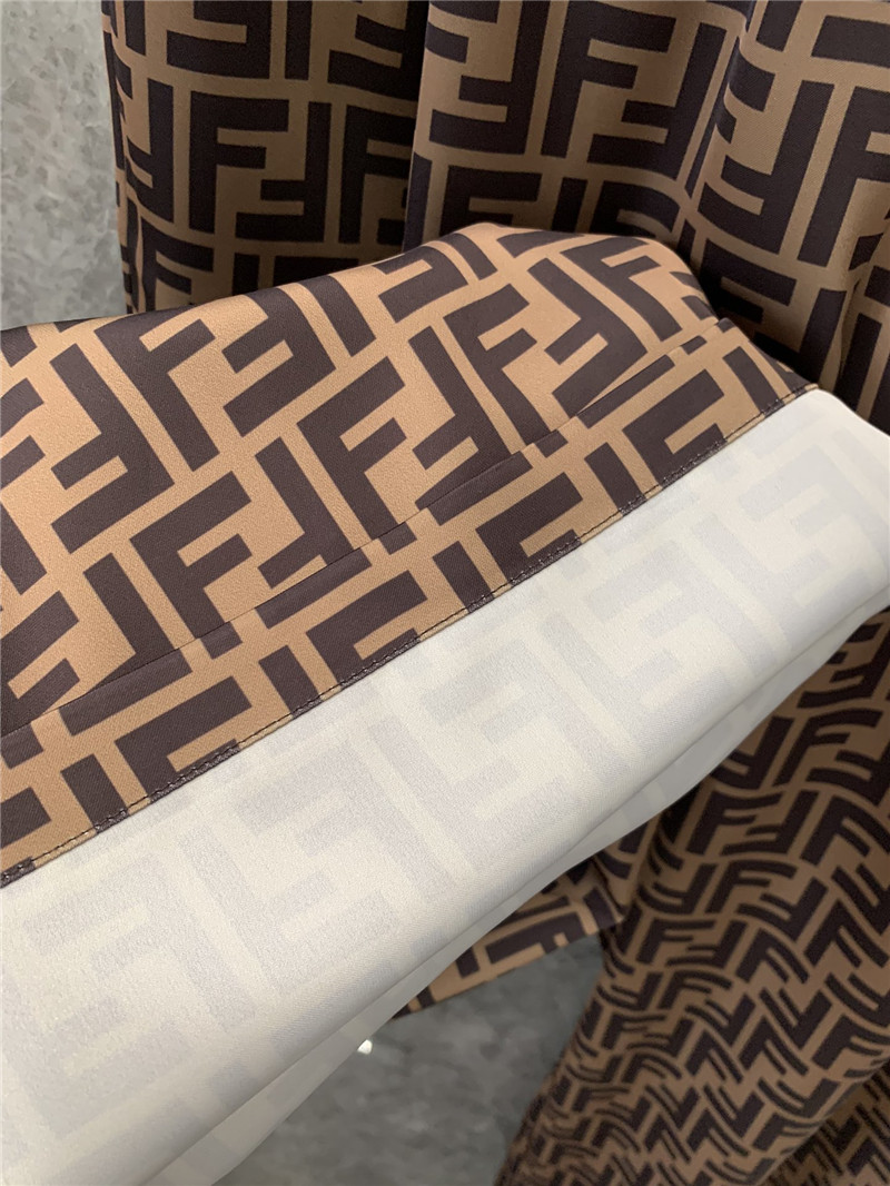 F**di straight elastic waist casual pants replica d&g clothing