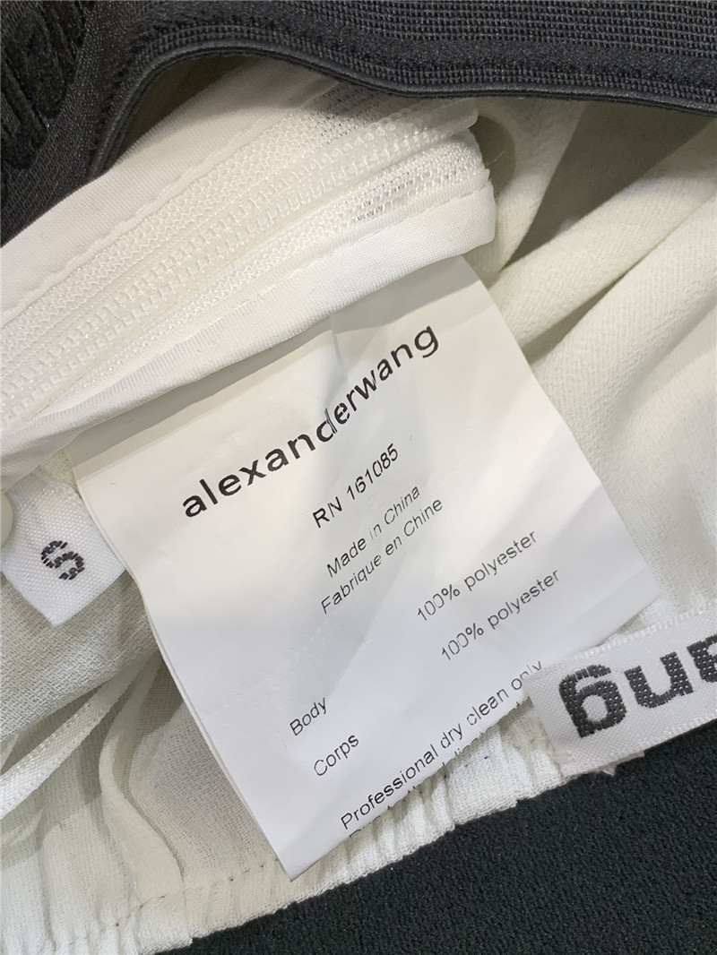 A1exa*der wang flocked printed casual pants replicas clothes