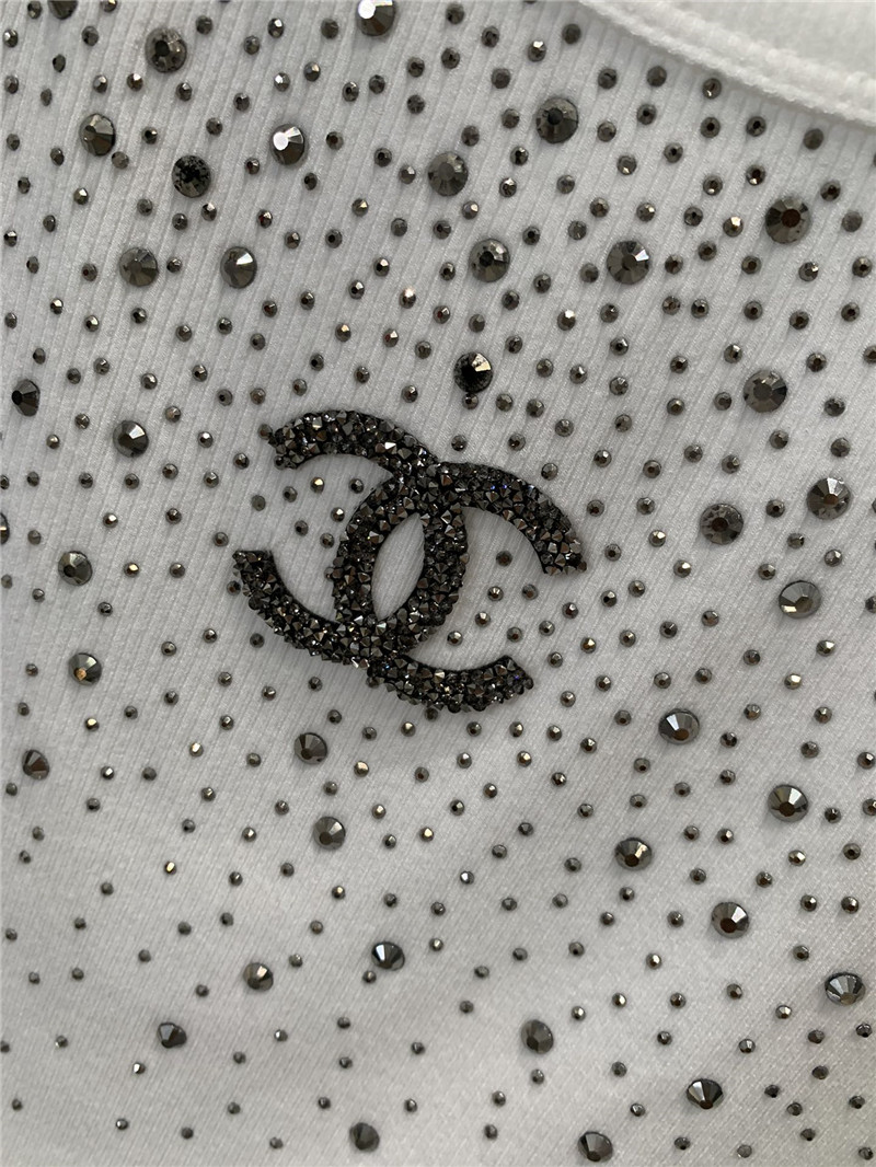 ch**el hot D1am0nd slim base long sleeve t-shirt replicas clothes