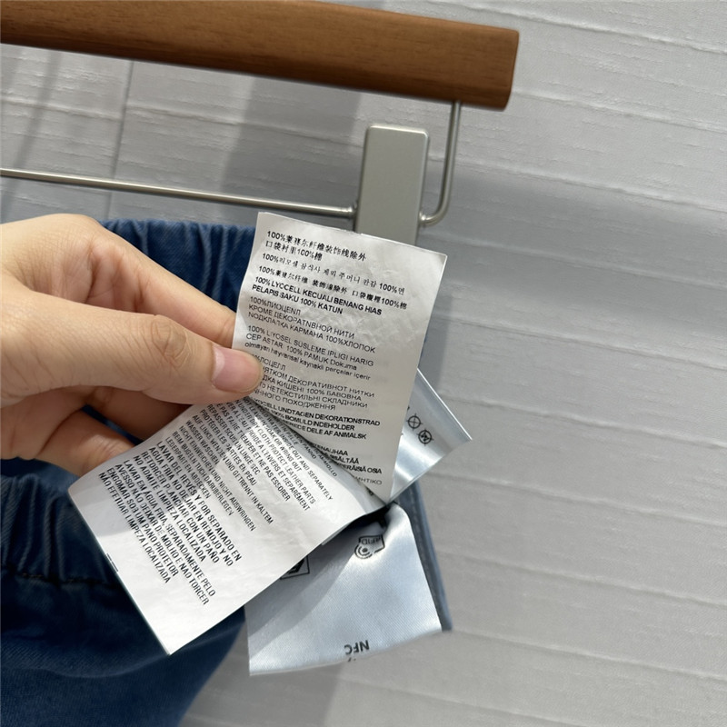 M1um1u retro primary blue soft denim shorts replicas clothes