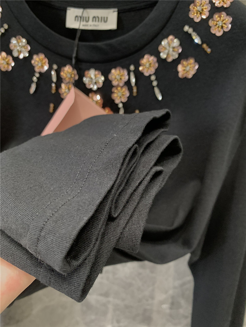 M1um1u long-sleeved t-shirt replica clothing sites