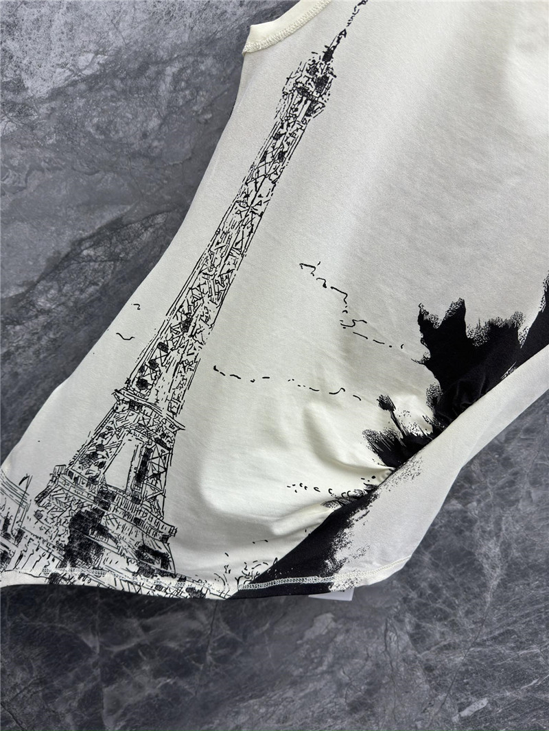 D10r irregular sleeveless vest replica designer clothes