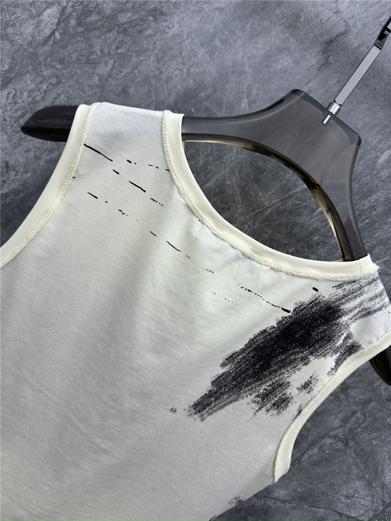 D10r irregular sleeveless vest replica designer clothes