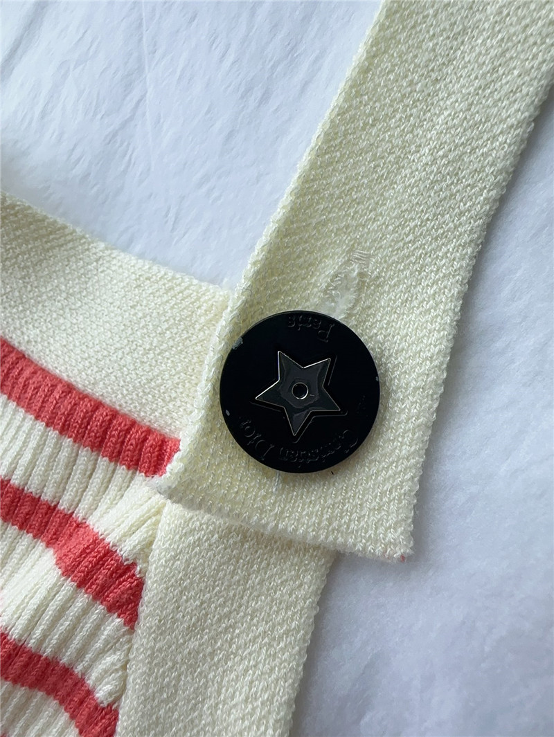 D10r halterneck knitted vest replica designer clothes