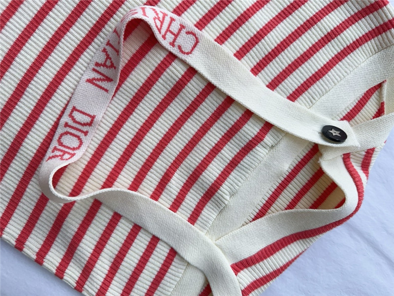 D10r halterneck knitted vest replica designer clothes