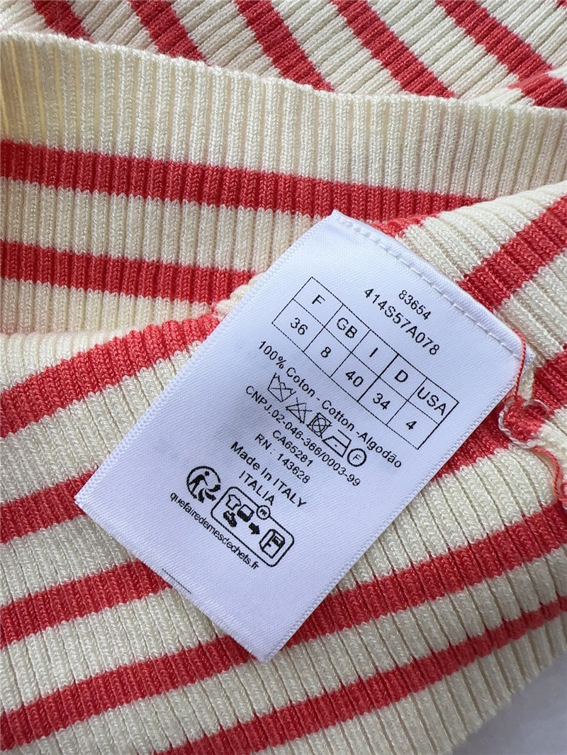 D10r halterneck knitted vest replica designer clothes