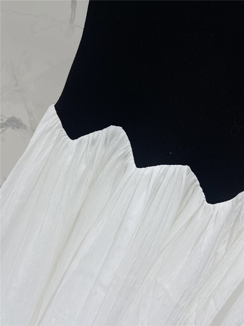 Pra*a sleeveless knitted vest dress replicas clothes