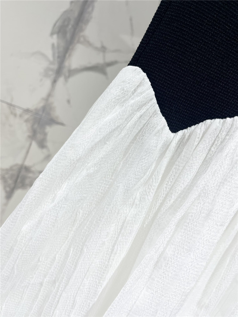 Pra*a sleeveless knitted vest dress replicas clothes