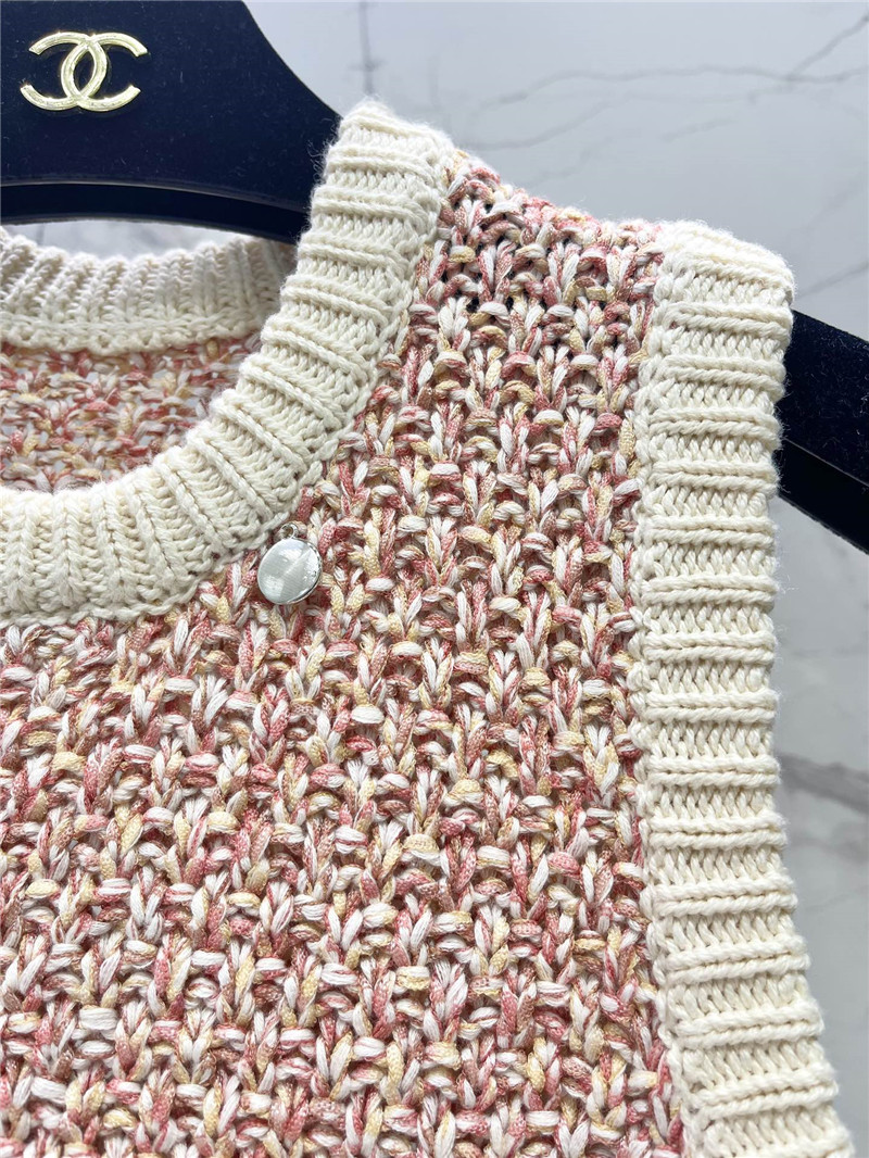 Ch**el knitted vest dress replica clothing sites