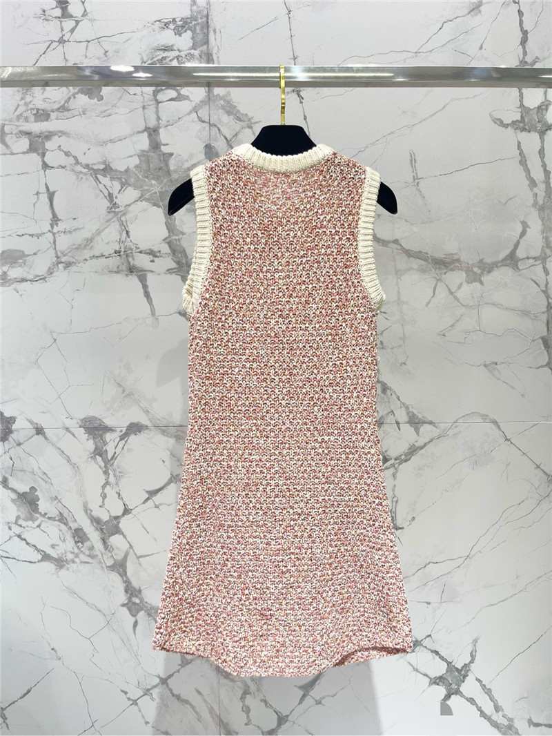 Ch**el knitted vest dress replica clothing sites