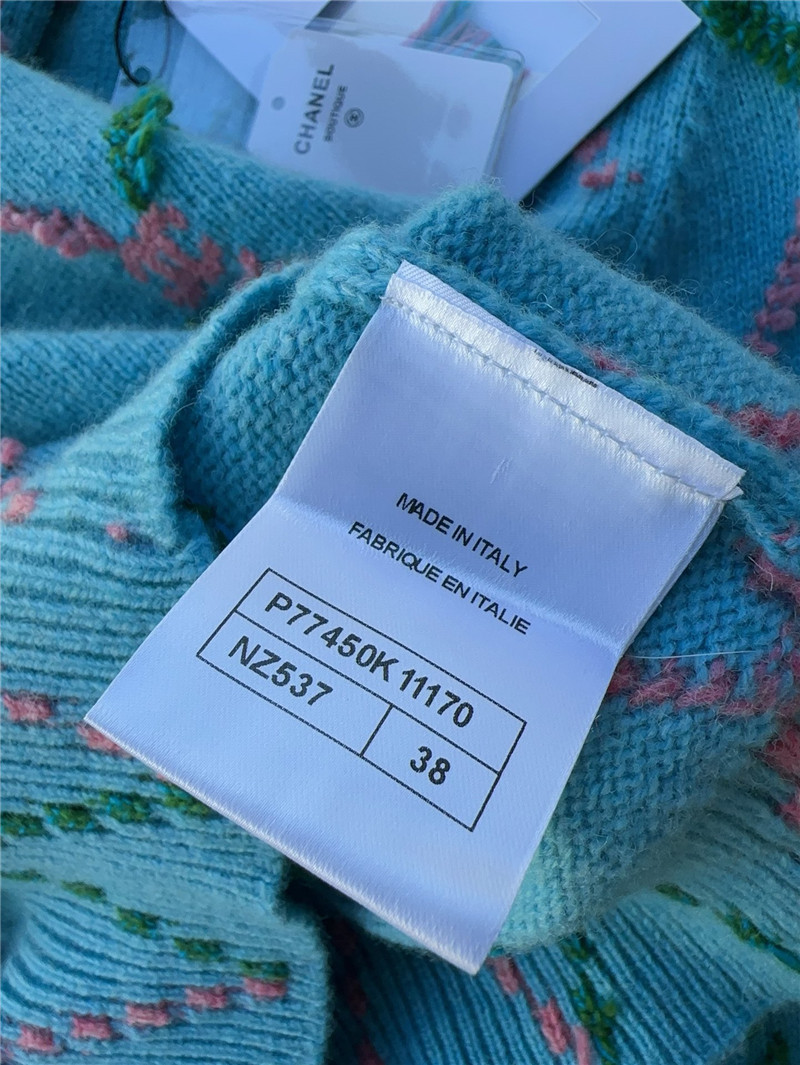 ch**el geometric D1am0nd intarsia cardigan replica d&g clothing