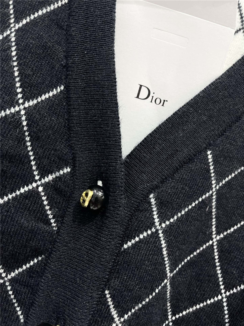 d10r D1am0nd knitted button cardigan replica clothing sites