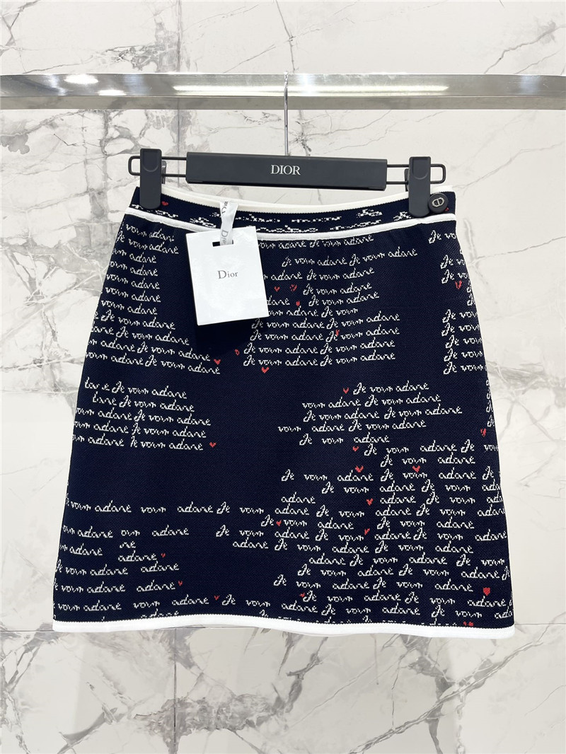 D10r knitted skirt cheap replica designer clothes