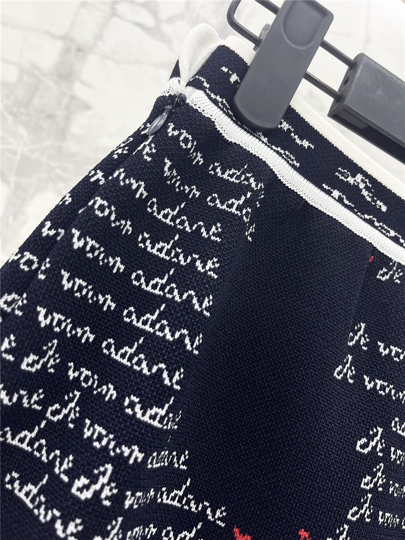 D10r knitted skirt cheap replica designer clothes