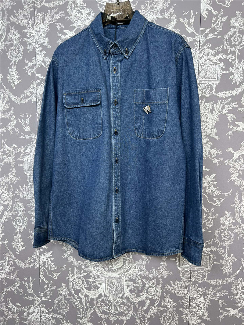 Vanitoo denim shirt jacket replica d&g clothing