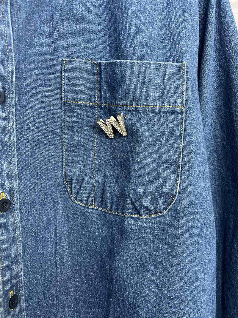 Vanitoo denim shirt jacket replica d&g clothing