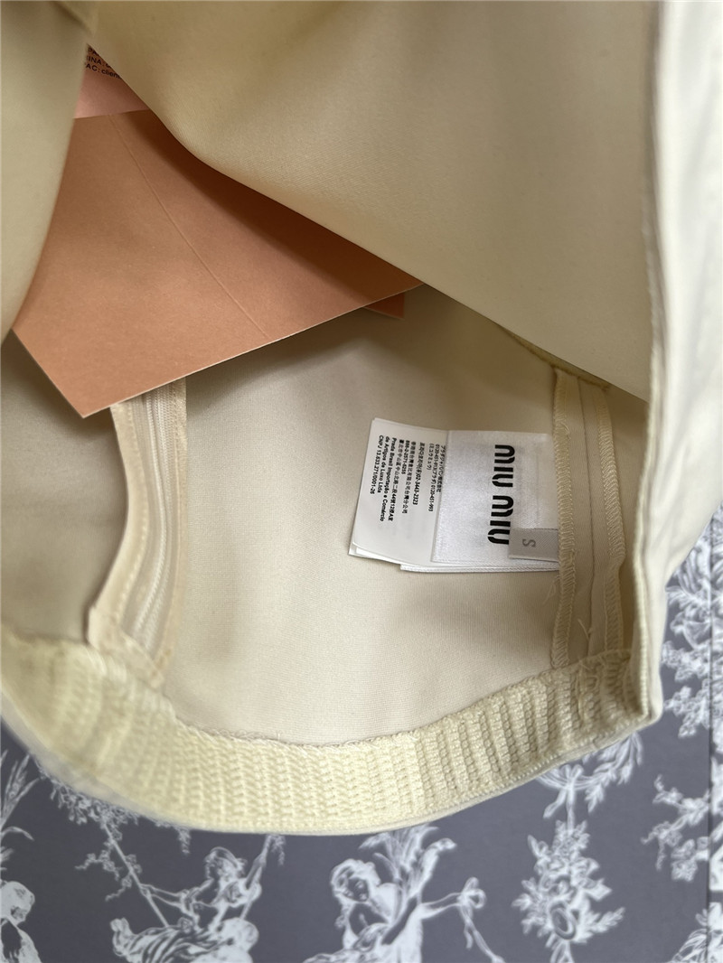 M1um1u new sleeveless top replica clothing sites