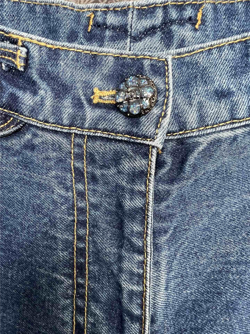 Ch**el straight jeans replica designer clothing websites