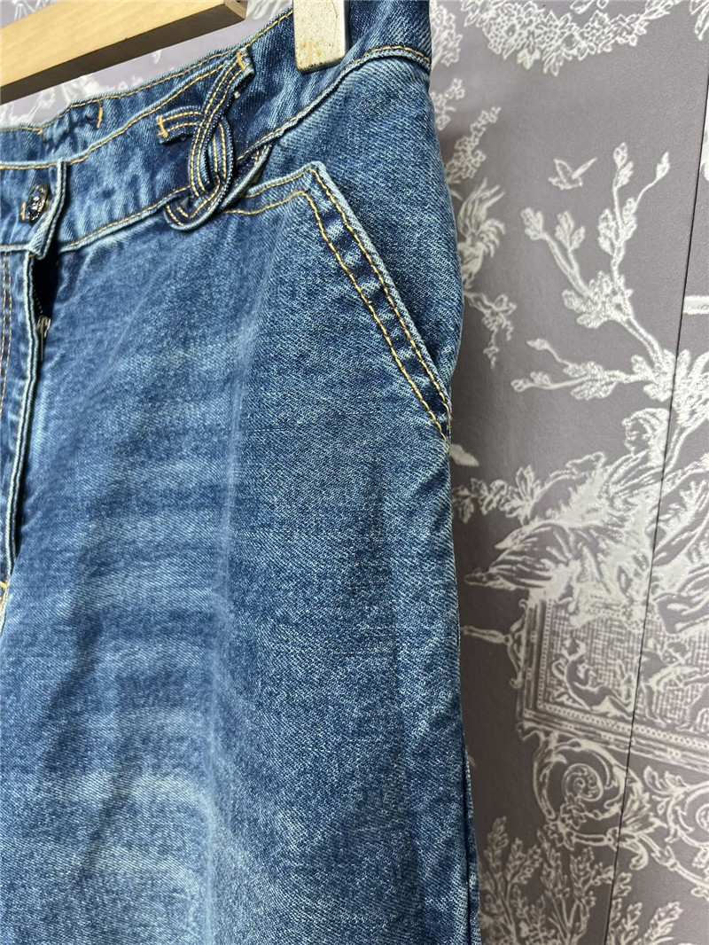 Ch**el straight jeans replica designer clothing websites