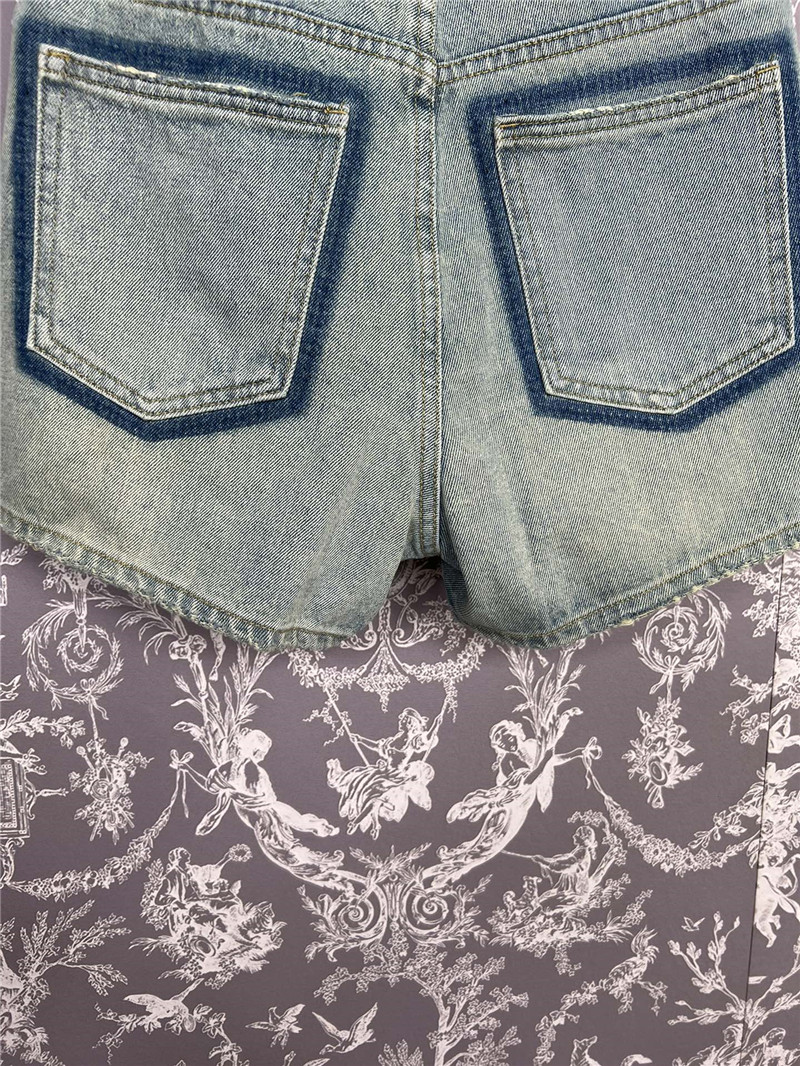 M1um1u new denim shorts cheap replica designer clothes