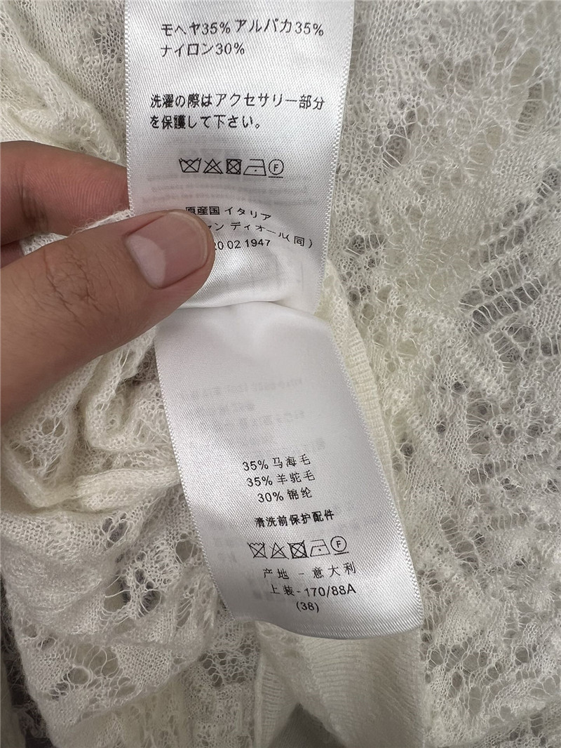 D10r new lace hook flower cardigan cheap replica designer clothes