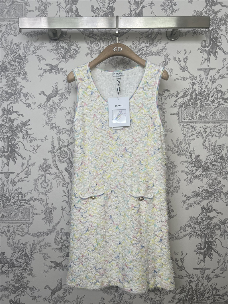 Ch**el new knitted dress replica clothes