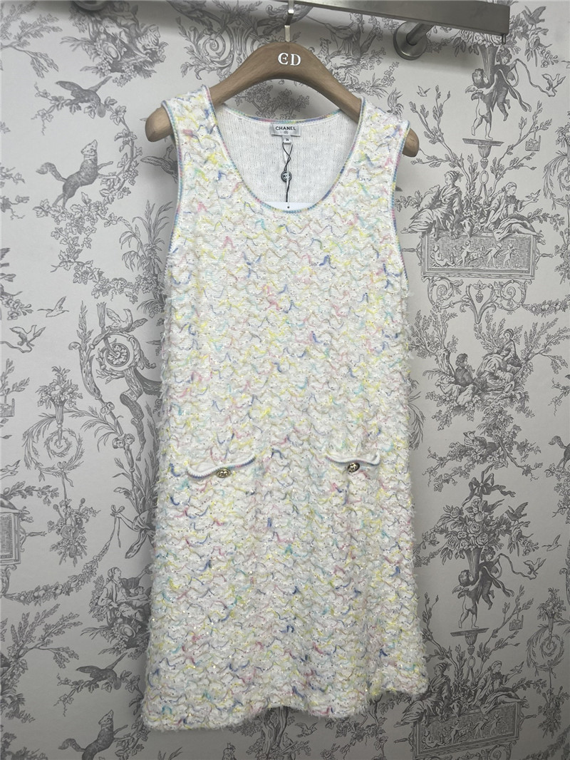 Ch**el new knitted dress replica clothes