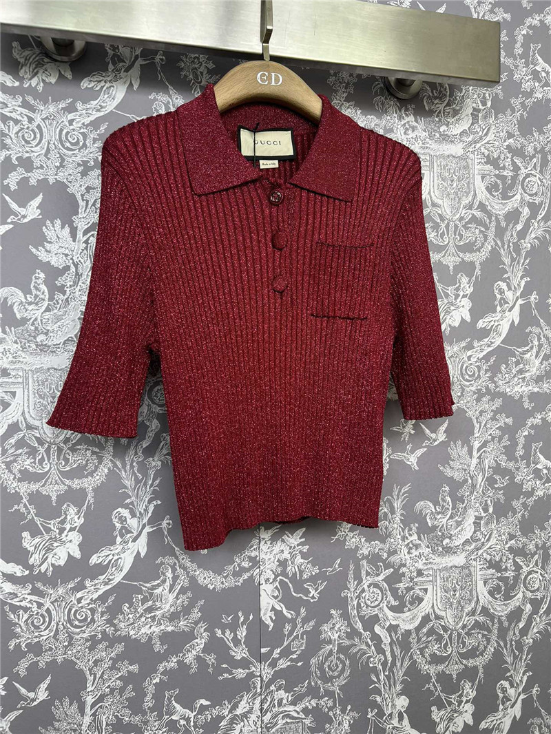 Gvc*1 half-open sleeve sweater replicas clothes