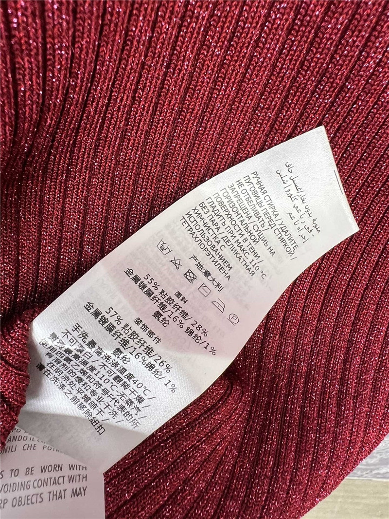 Gvc*1 half-open sleeve sweater replicas clothes