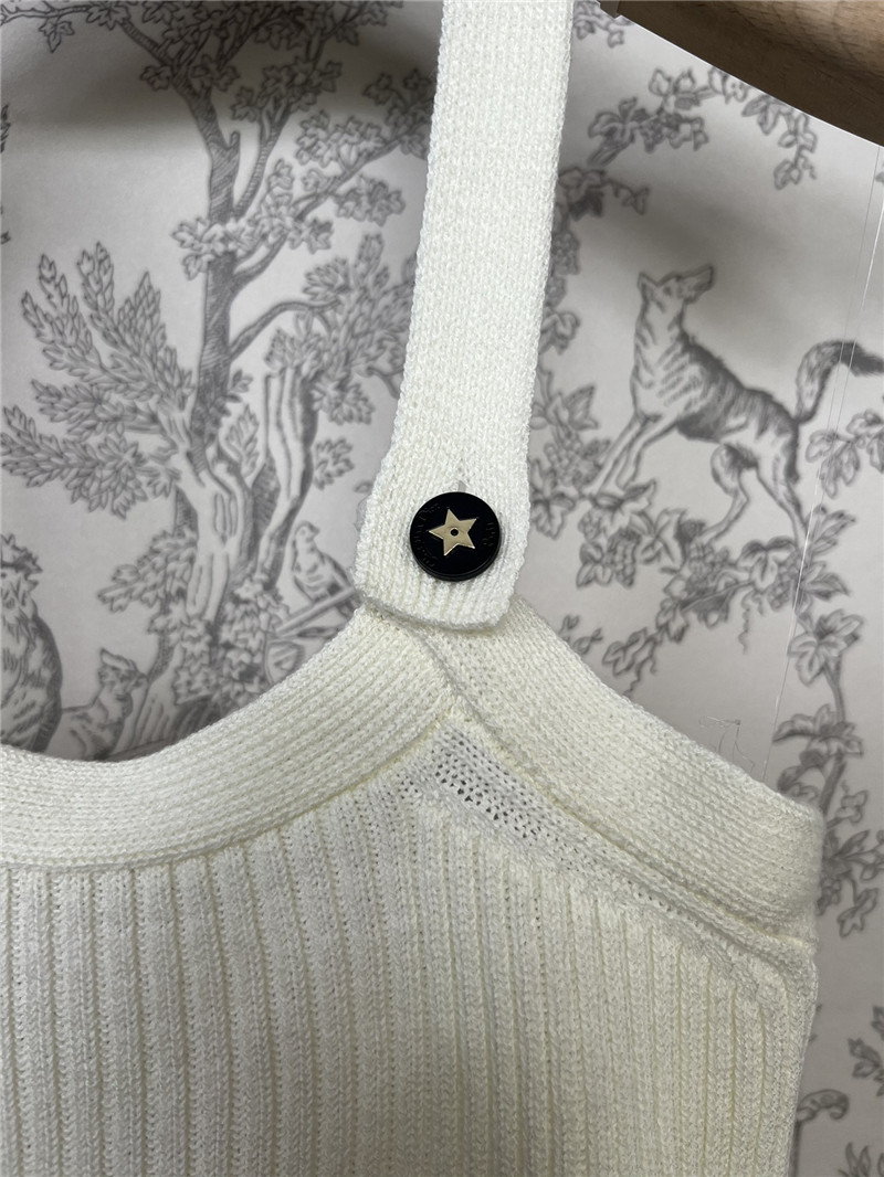 D10r halterneck knit top replica d&g clothing