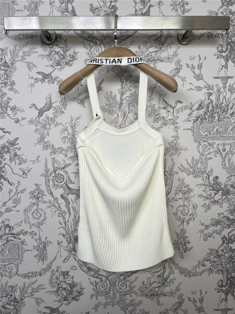D10r halterneck knit top replica d&g clothing