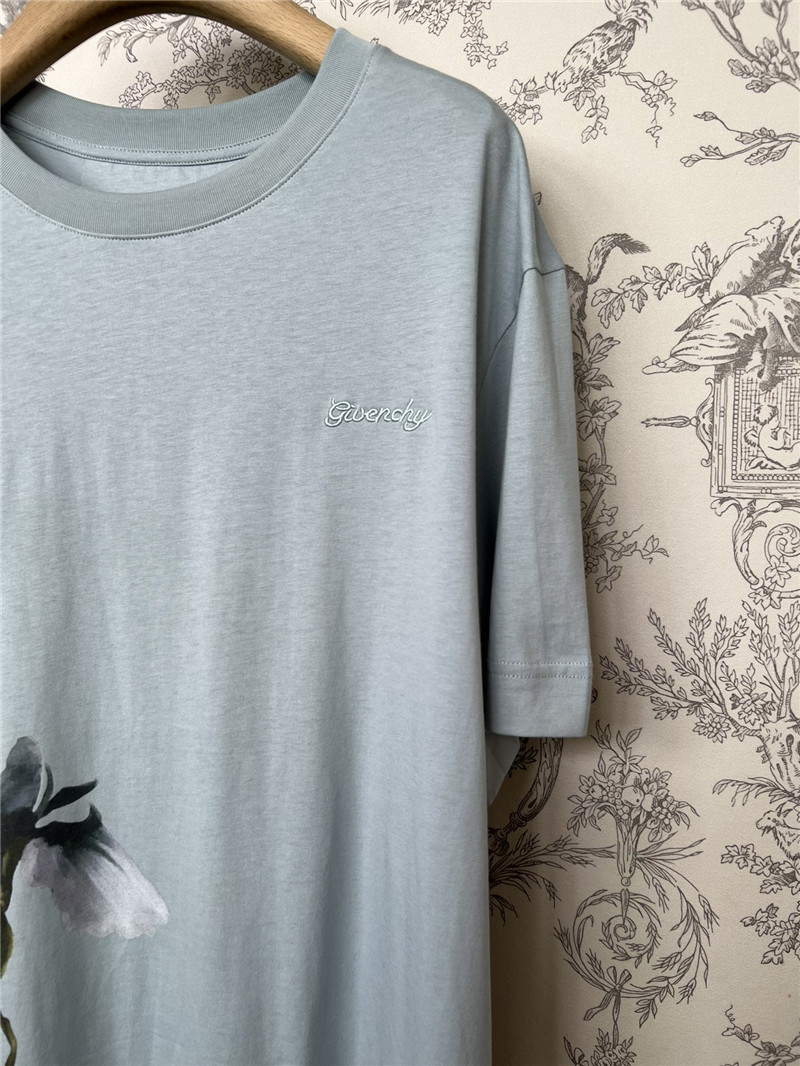 Givenchy ink flower T-shirt replica clothing sites