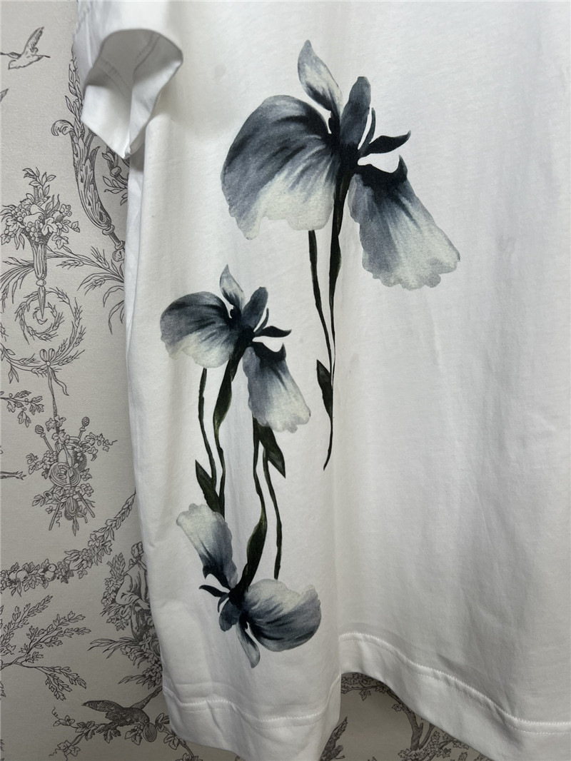 Givenchy ink flower T-shirt replica clothing sites