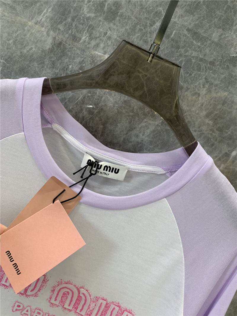 M1um1u sun protection long-sleeved t-shirt replica clothing sites