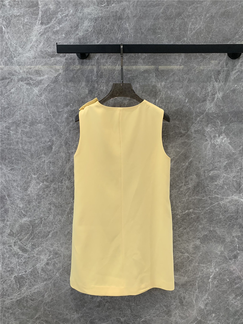 D10r shoulder button sleeveless dress replica d&g clothing