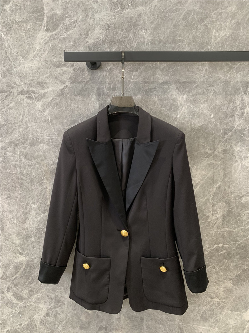 Balmain single button double pocket suit jacket replica clothes