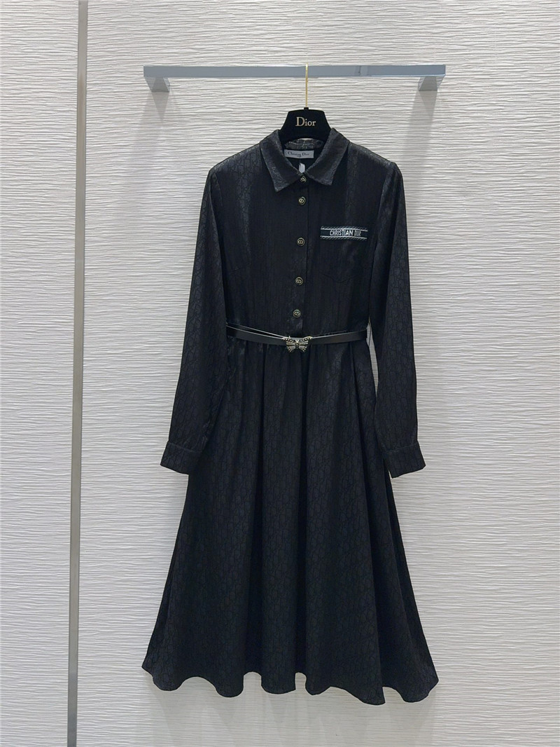 D10r jacquard shirt dress replica d&g clothing