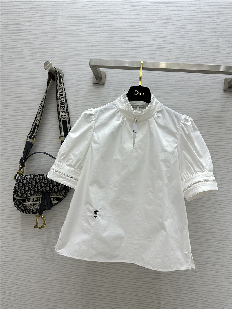 D10r stand collar loose shirt replica clothing sites