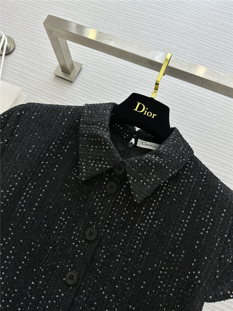 D10r hepburn style pleated dress replica clothes