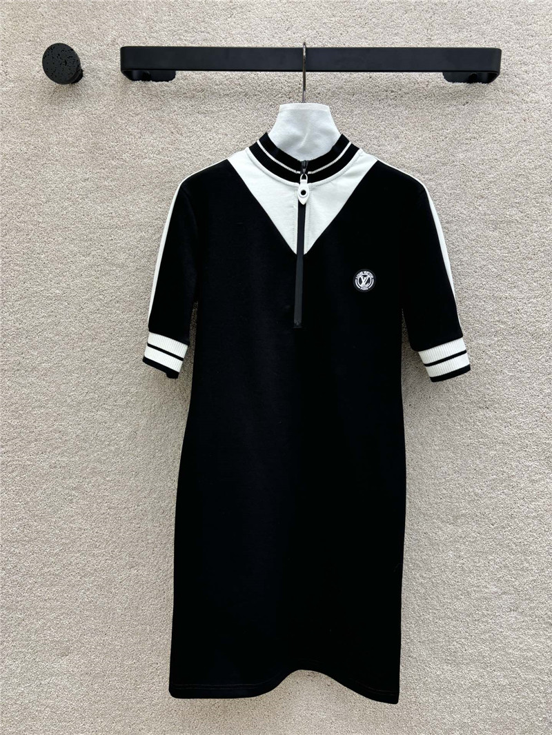 l0vis Vvtt0n lv half zip dress replica d&g clothing