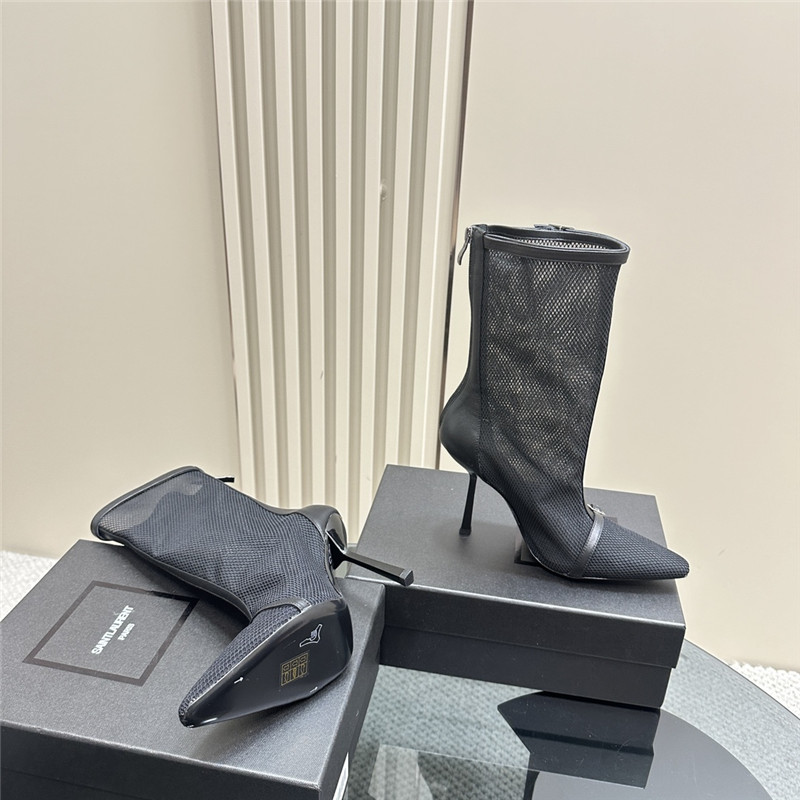 Sa1nt Lau*nt oxalis boots in mesh