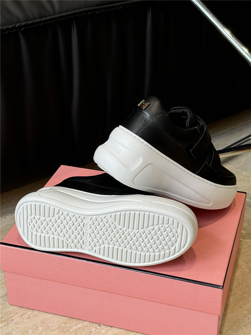 Acne Studios Platform Black Sneakers