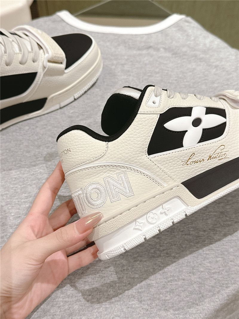 l0vis Vvtt0n lv trainers moka black white low top sneakers