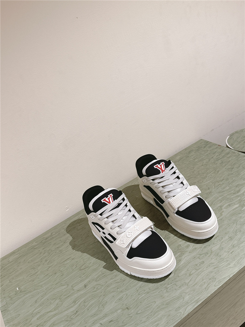 l0vis Vvtt0n lv trainers moka black white low top sneakers