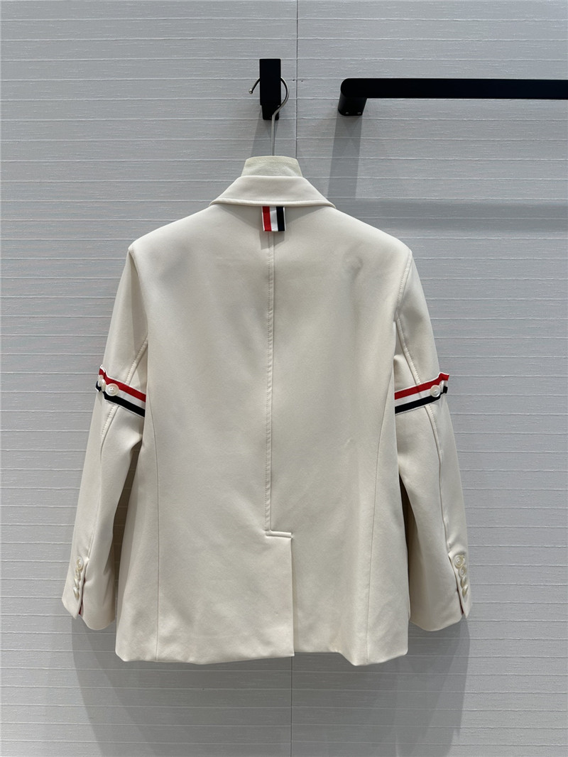 THOM BROWNE armband webbing suit jacket replica clothing sites
