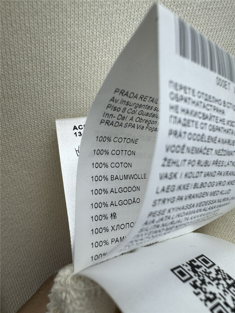 Pra*a new polo collar sweatshirt jacket replica d&g clothing