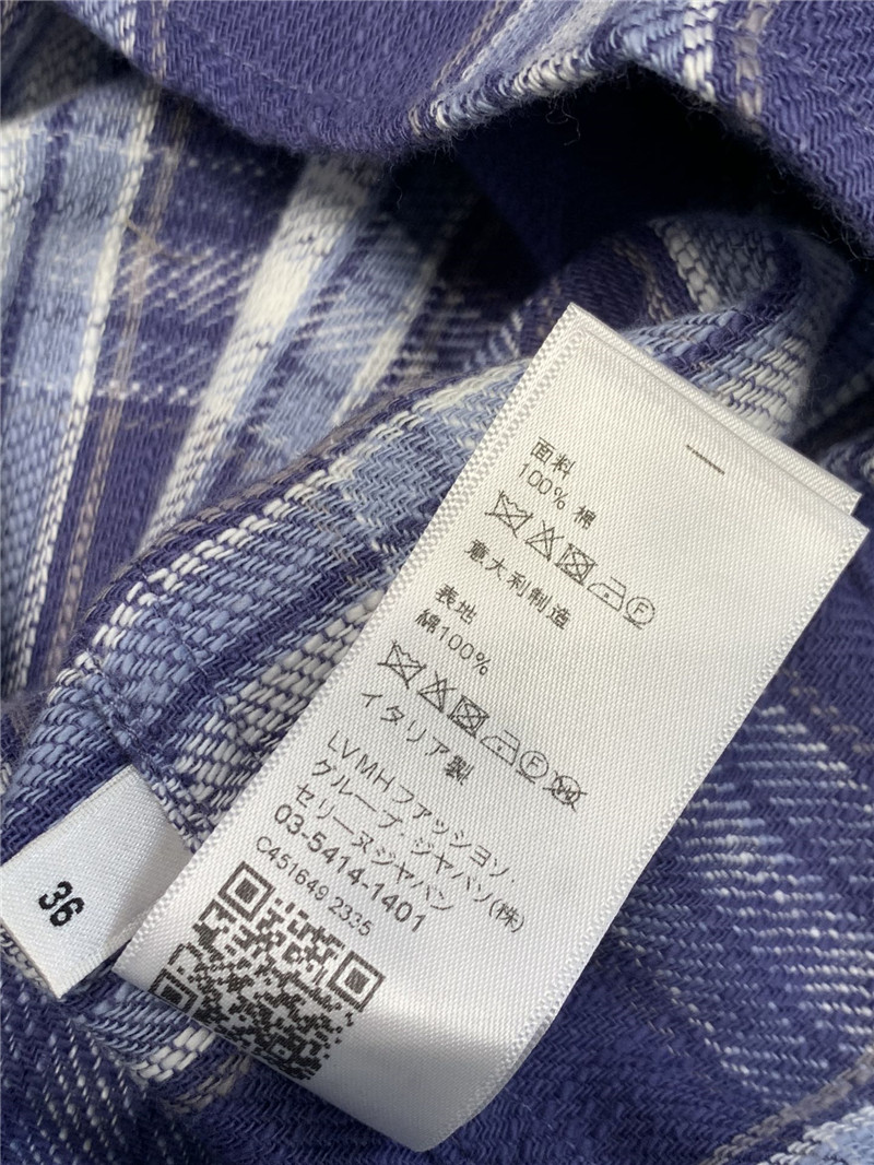 Ce1i*e single breasted check shirt replica clothing sites