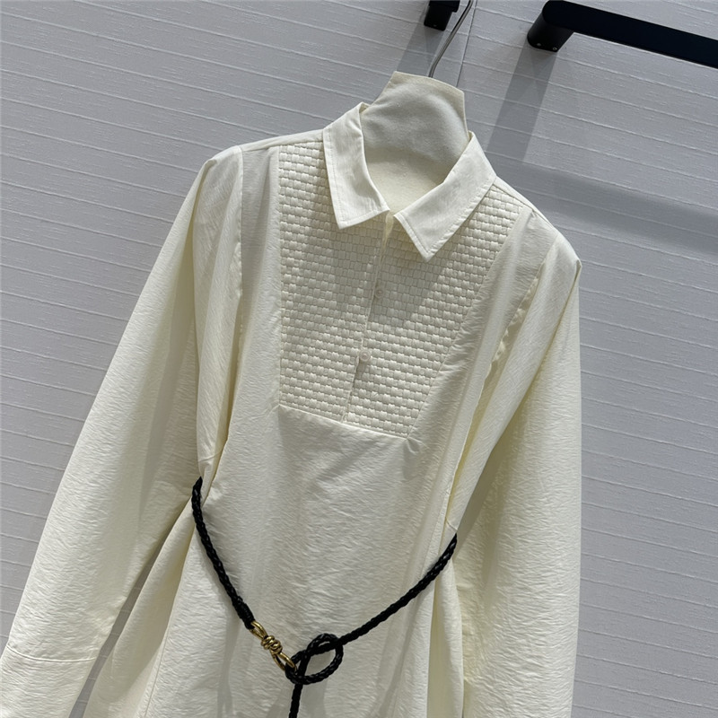 b0tt*ga Ven*ta new lapel woven shirt dress replica clothes