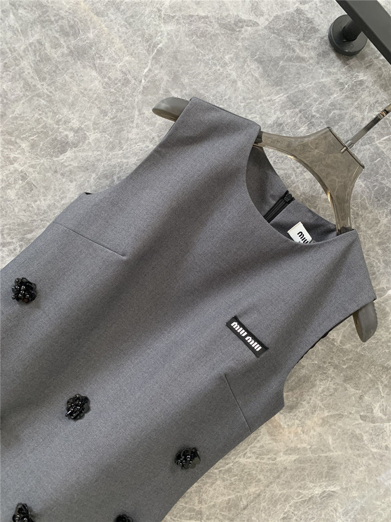 M1um1u vest dress cheap replica designer clothes