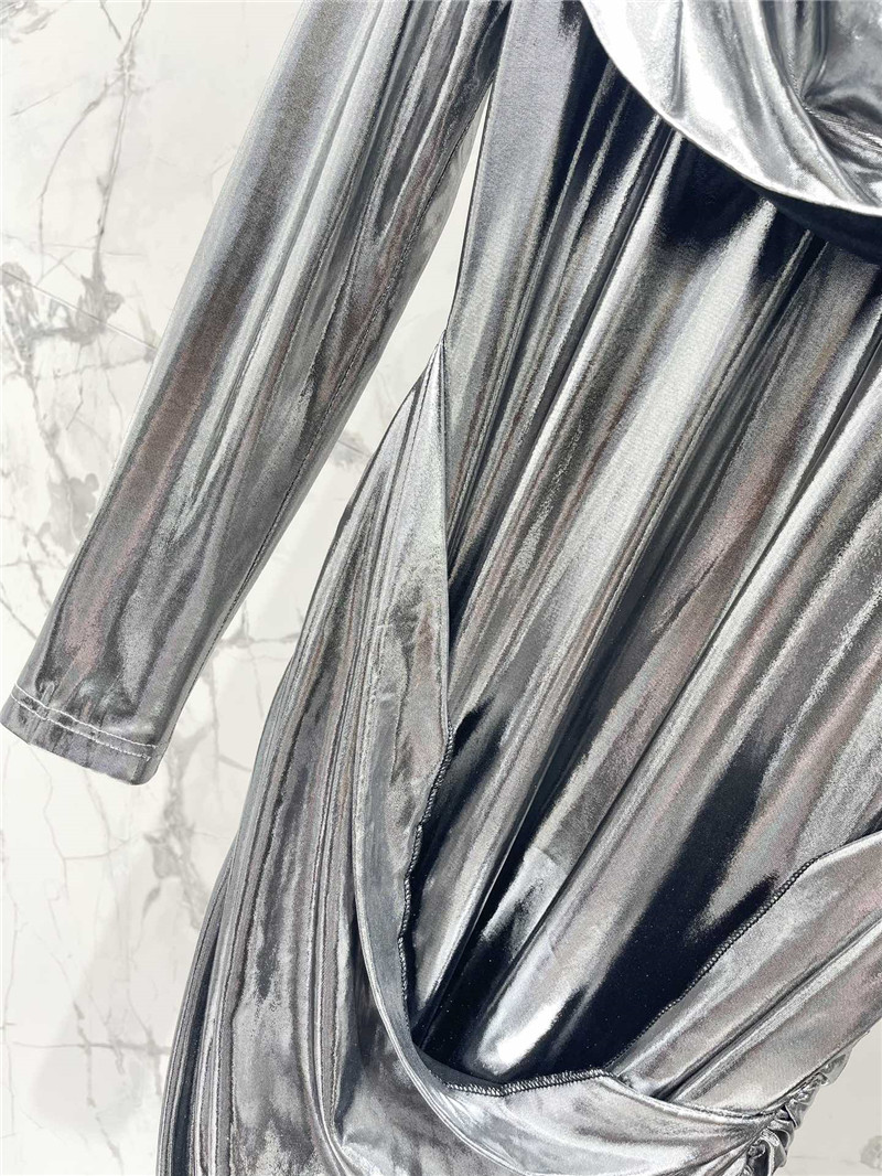 Balmain pleated dress cheap replica designer clothes